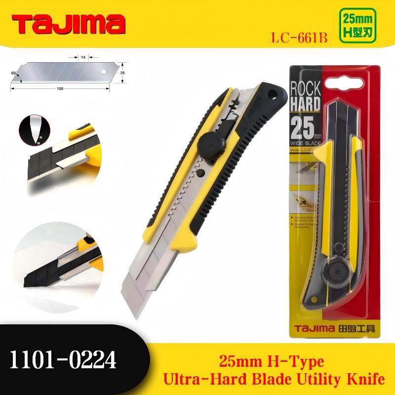 Woodworking In Japanese - Japon Tajima LC-661B Çok Amaçlı Bıçak