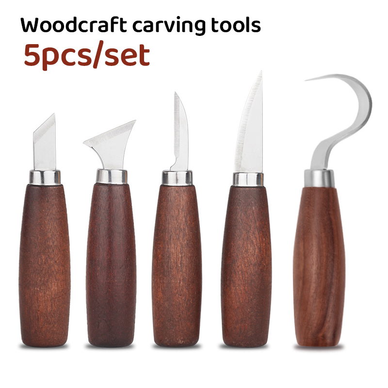 Ahşap oyma için 5 adet aletler - Wood Chisel Set incelemesi ve fiyatı