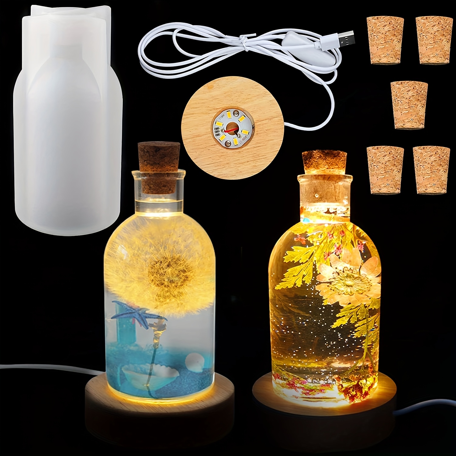 Drift Bottle Işıklı Reçine Kal - Woodworking Resin incelemesi ve fiyatı