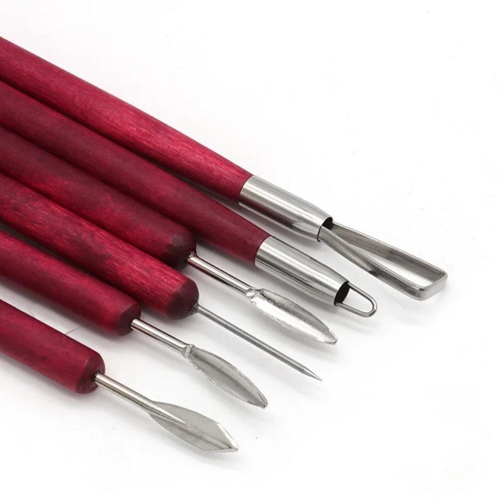 6 adet heykel aracı çömlek ahş - Wood Chisel Set incelemesi ve fiyatı