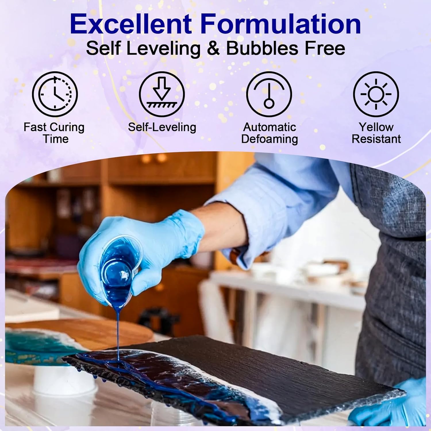 Şeffaf Epoksi Reçine AB Yapışt - Woodworking Resin incelemesi ve fiyatı