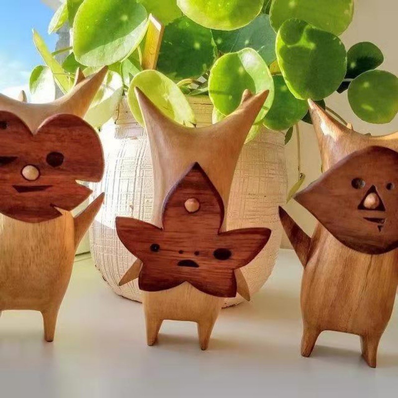 1/2/3 adet Ahşap Korok Heykeli - Woodworking Resin incelemesi ve fiyatı