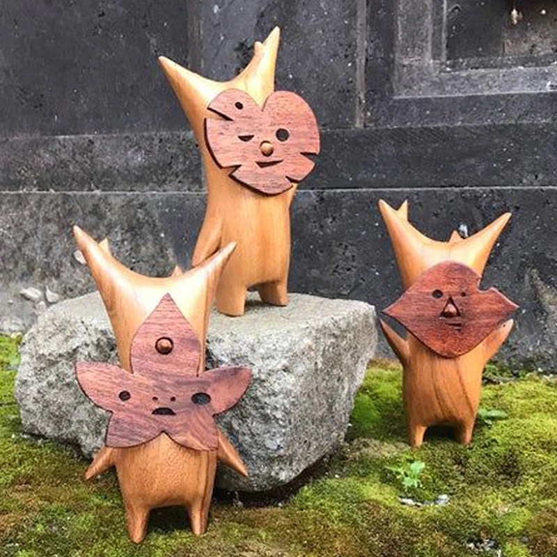1/2/3 adet Ahşap Korok Heykeli - Woodworking Resin incelemesi ve fiyatı